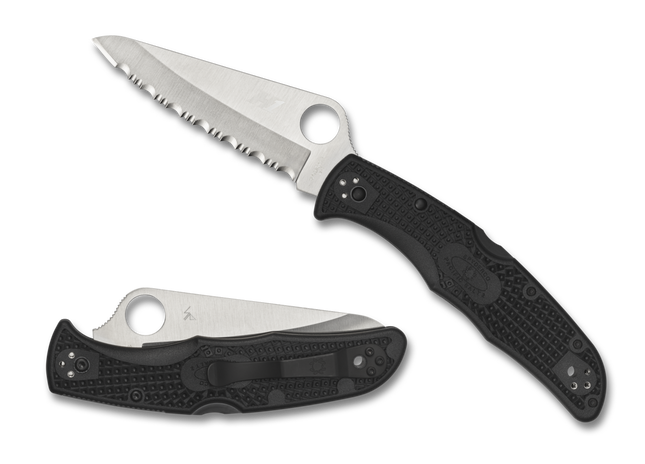 Spyderco Pacific Salt (Serrated Edge/Black) - C91SBK2