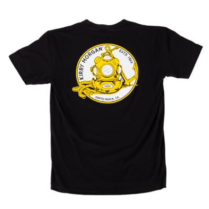 Kirby Morgan Diving Into The Past T-Shirt (Black)