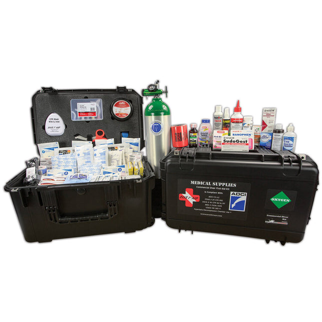 Dive 1st Aid FAK379 Commercial Diver Kit with O2