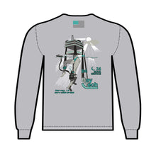Load image into Gallery viewer, Bay-Tech Industries Offshore Platform Long Sleeve T-Shirt - Grey