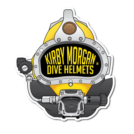 Kirby Morgan Dive Helmets Sticker