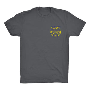 Stay Wet Loricam T-Shirt (Charcoal)