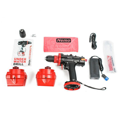 Nemo Underwater V2 Divers Edition Drill - 50M (Two 6Ah Batteries)