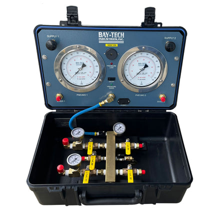Bay-Tech Industries 2 Diver Air Control Box With Low Pressure Alarm