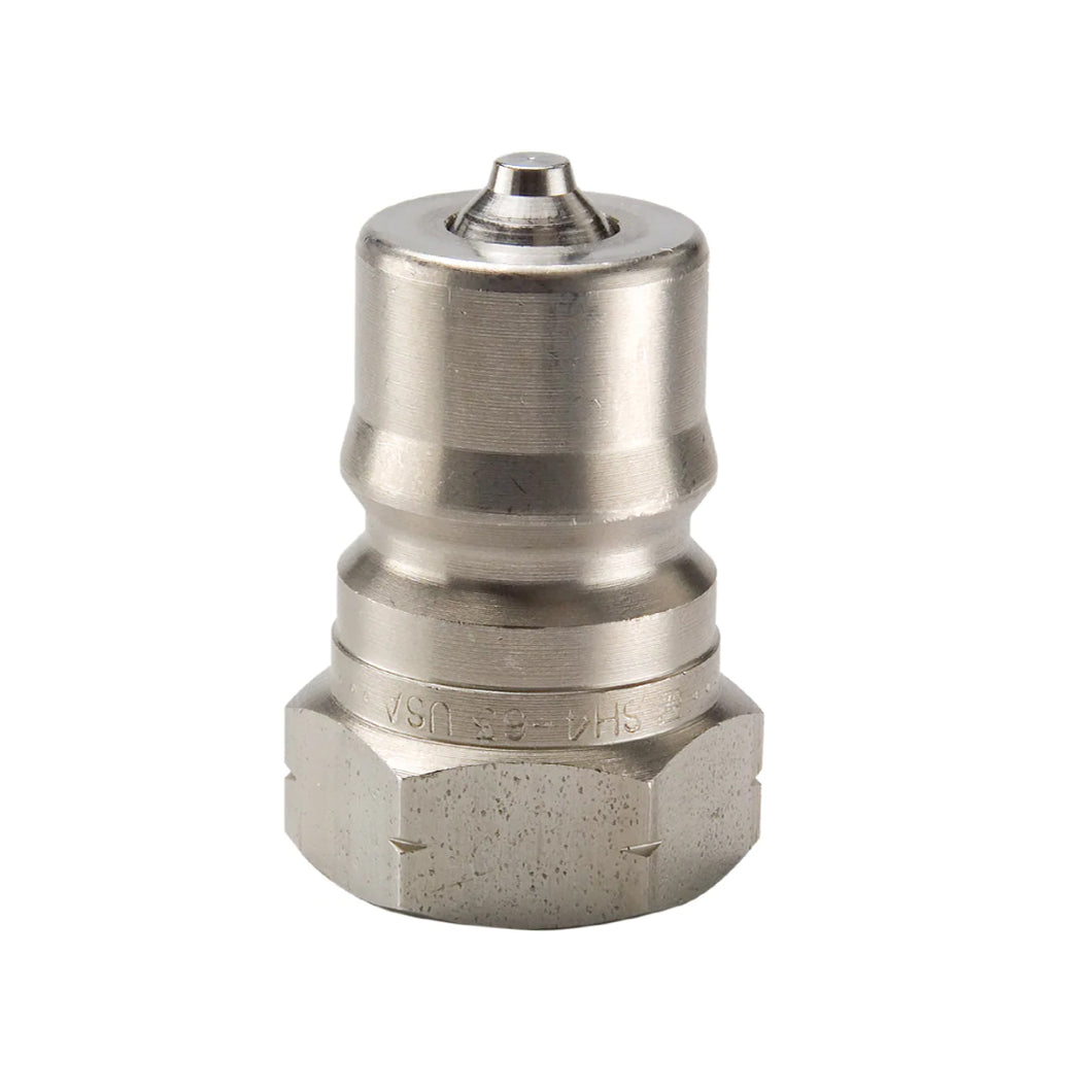 Parker Stainless Steel Male QD - SH2-63 - (Hydraulic Fitting)