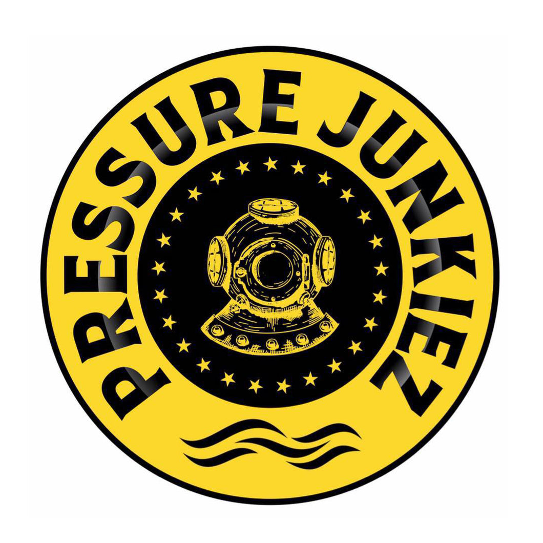 Pressure Junkiez Logo Sticker