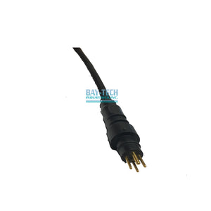 4 Pin Male RMG-4-MP Rubber Connector