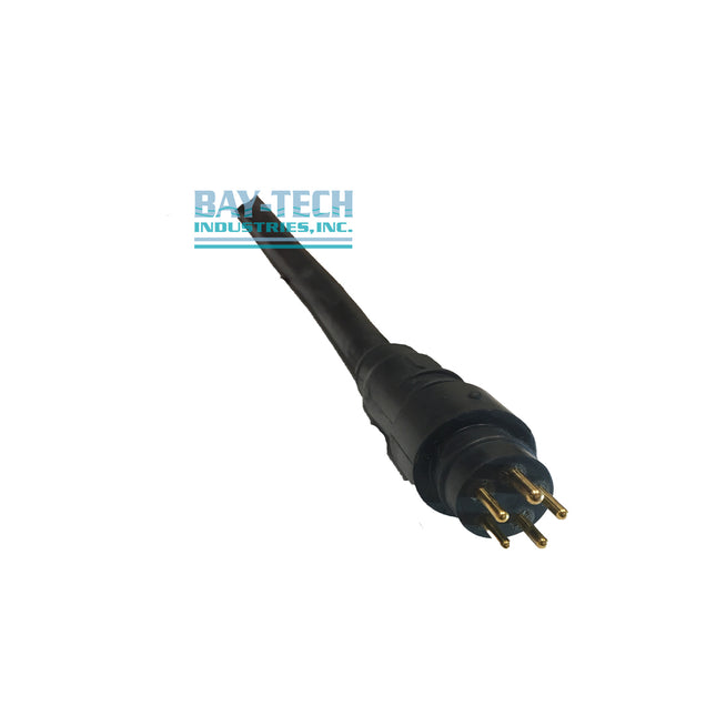 5 Pin Male RMK-5-MP Rubber Connector