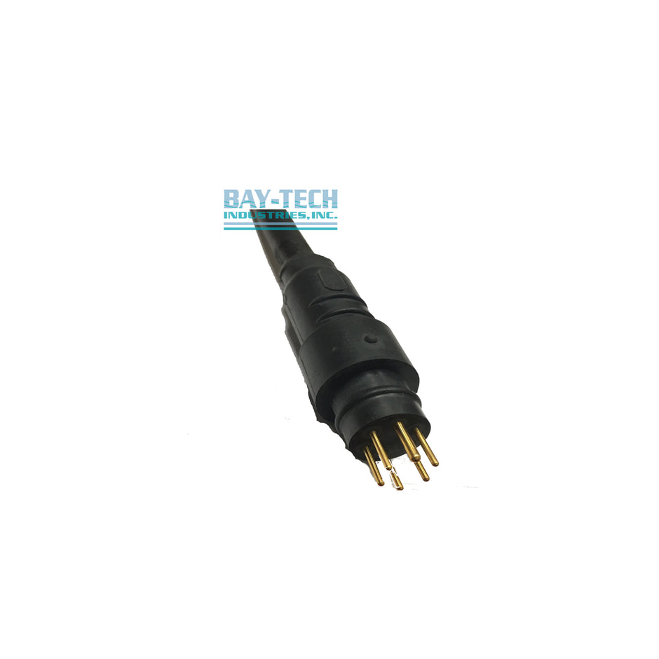 6 Pin Male RMK-6-MP Rubber Connector – Underwater Hydraulics