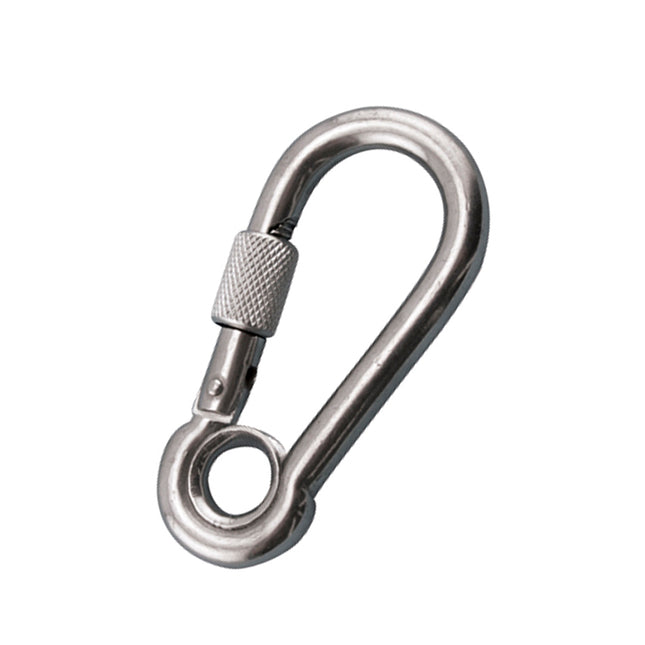 5" Carabiner With Locking Sleeve