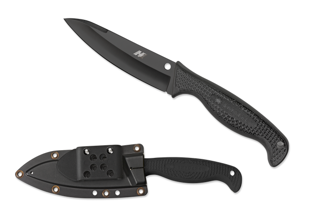 Spyderco Aqua Salt (Plain Edge/Black) - FB23PBBK
