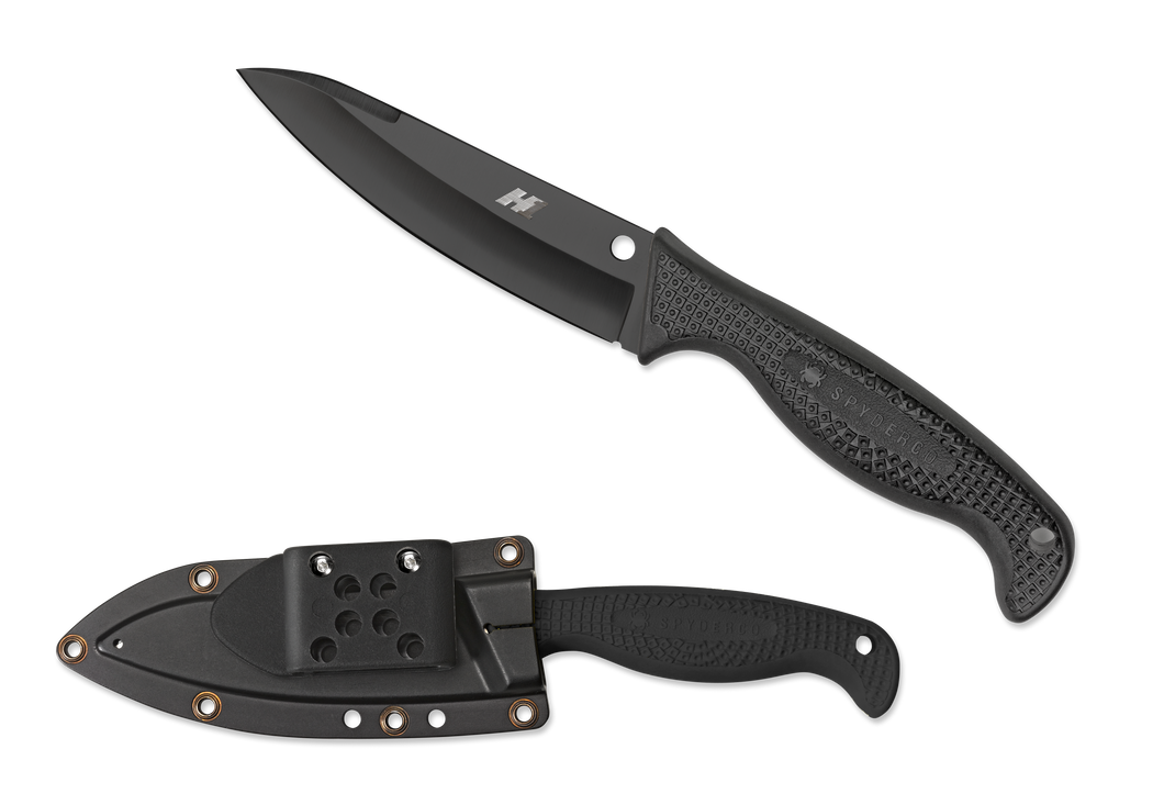 Spyderco Aqua Salt (Plain Edge/Black) - FB23PBBK