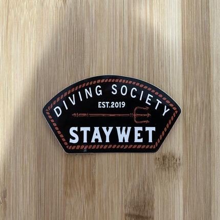 Stay Wet Patch Sticker