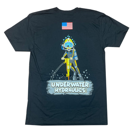 Underwater Hydraulics Breaker T-Shirt - Black