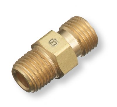 W-32 1/4" x O2 Oxygen Brass Adapter