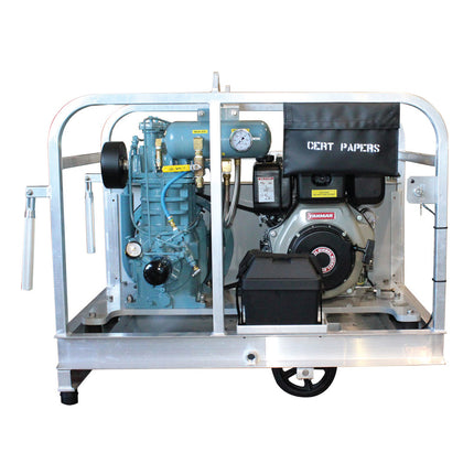 Bay-Tech Industries Quincy 325 / Yanmar L100 Air Compressor Package